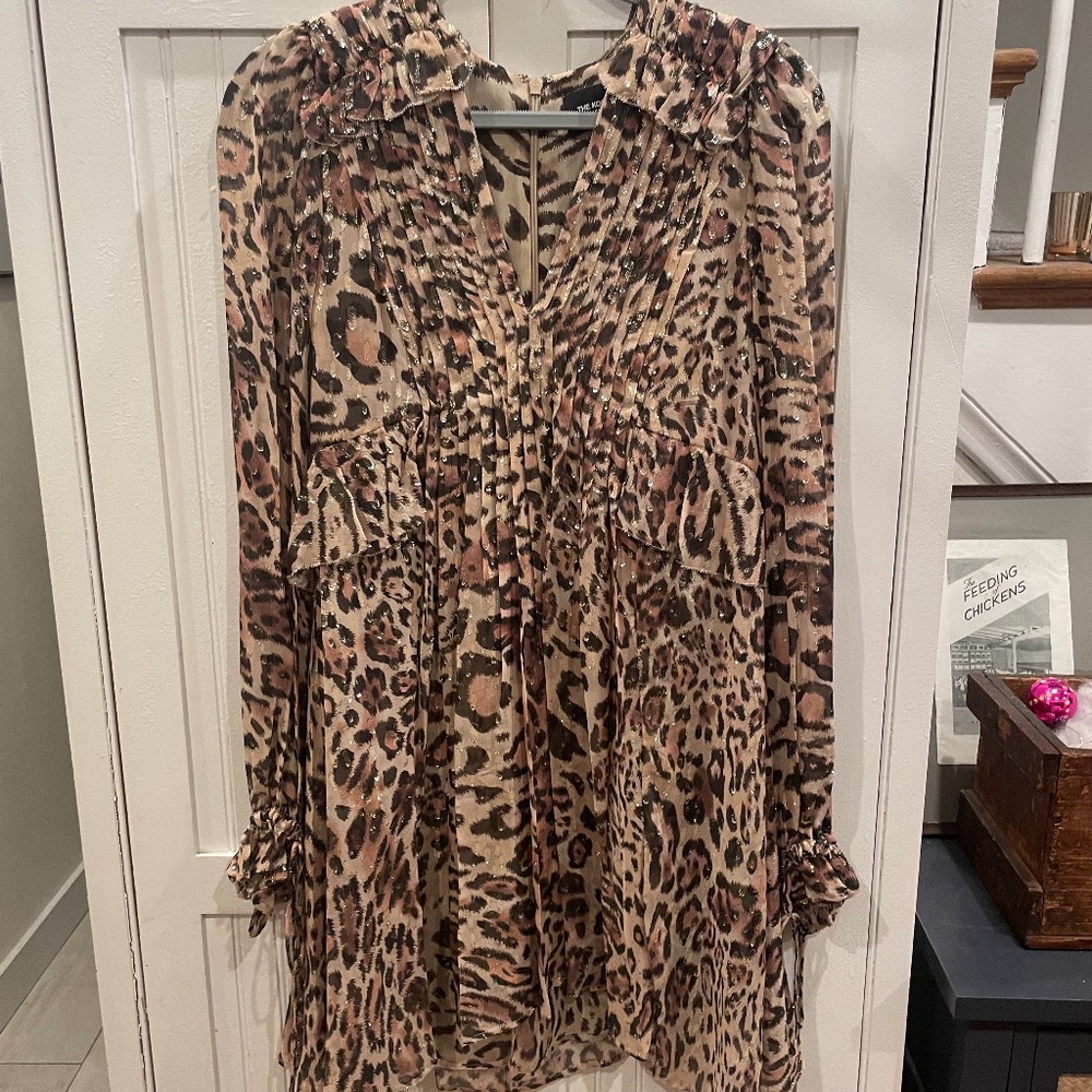 The Kooples Leopard print mini dress